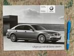 Nederlandse prijslijst BMW 7-serie E65 E66 accessoires 2008, Nieuw, Ophalen of Verzenden, BMW, BMW