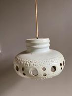 Retro vintage ufo xl lamp herda wit beige fat lava, Huis en Inrichting, Lampen | Hanglampen, Ophalen of Verzenden, Zo goed als nieuw