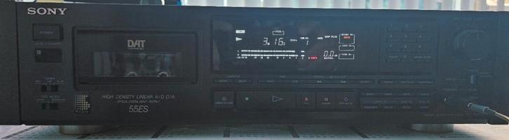 Sony 55ESDAT recorder, Audio, Tv en Foto, Cassettedecks, Enkel, Sony, Tiptoetsen, Tape counter, Ophalen