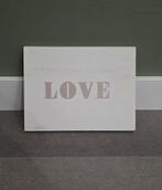 Xenos decoratie tekstbord bord Love wit, Ophalen of Verzenden, Zo goed als nieuw