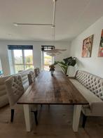 Eettafel teakhout, Ophalen, 100 tot 150 cm, Teakhout, 200 cm of meer