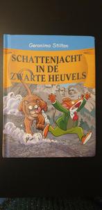 Geronimo Stilton - Schattenjacht in de zwarte heuvels, Geronimo Stilton, Ophalen of Verzenden, Zo goed als nieuw