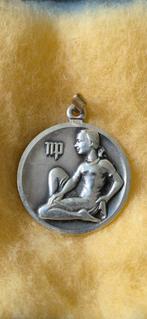 Hanger voor ketting sterrenbeeld maagd, Gebruikt, Ophalen of Verzenden, Kruis of Symbool, Zilver