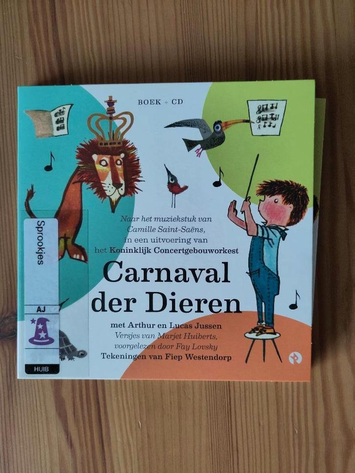 Carnaval der dieren, Cd's en Dvd's, Cd's | Kinderen en Jeugd, Zo goed als nieuw, Verhaal of Sprookje, Ophalen of Verzenden