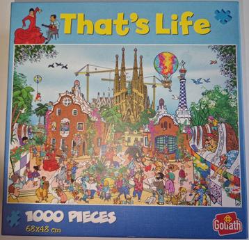 That's Life Puzzel – Barcelona - 1000 stukjes beschikbaar voor biedingen