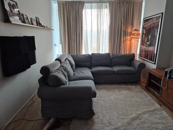 EKTORP lichtgrijs hoekbank - afbeelding 4