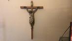 Kruisbeeld Jezus 60cm x35cm., Verzamelen, Ophalen of Verzenden, Zo goed als nieuw, Beeld(je)