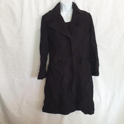 Nette warme zwarte dames winterjas. Mt M Merk Per Una, Kleding | Dames, Jassen | Winter, Zo goed als nieuw, Maat 38/40 (M), Zwart