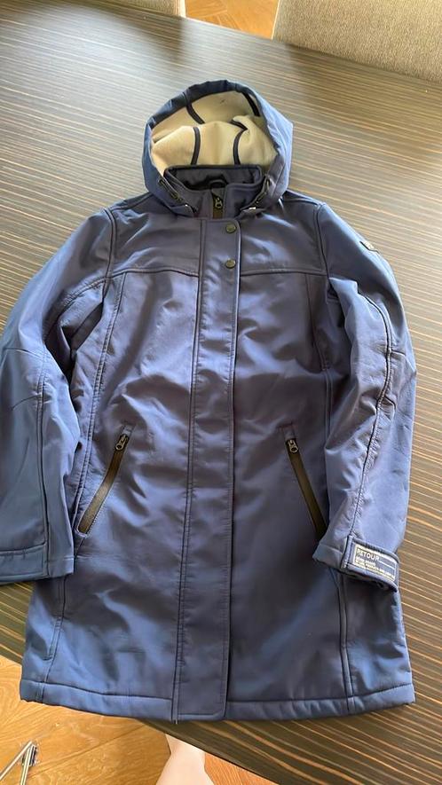 Retour Jeans softshell jas, met capuchon mast 15/16, Kinderen en Baby's, Kinderkleding | Maat 176, Zo goed als nieuw, Meisje, Jas