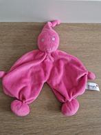 Knuffeldoekje Prenatal spook roze donkerroze popje K8109, Ophalen of Verzenden, Zo goed als nieuw