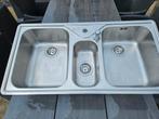 Franke RVS spoelbak, Huis en Inrichting, Keuken | Keukenelementen, Ophalen, Gebruikt, Minder dan 25 cm, Minder dan 100 cm