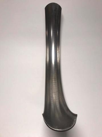 19 inch, inox spatbord. beschikbaar voor biedingen