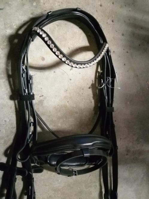 Hoofdstellen pony en cob  full, Dieren en Toebehoren, Paarden en Pony's | Hoofdstellen en Tuigage, Zo goed als nieuw, Ophalen of Verzenden
