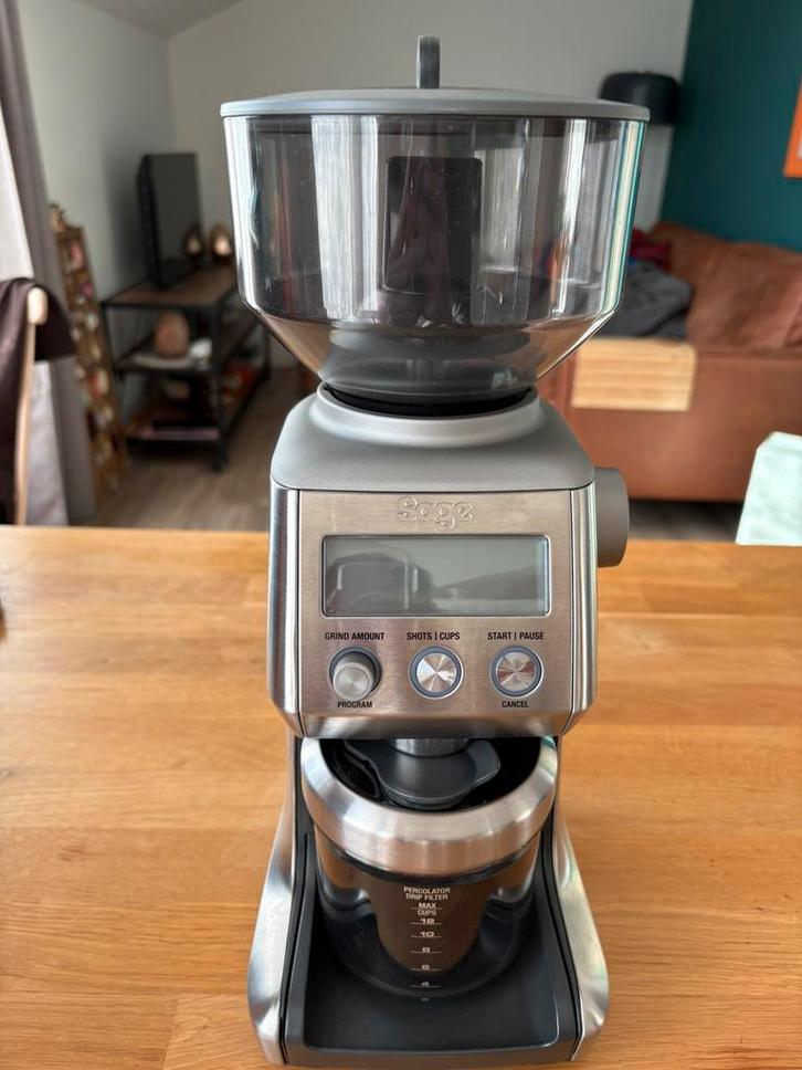 Sage The Smart Grinder Pro, Witgoed en Apparatuur, Koffiemachine-accessoires, Zo goed als nieuw, Ophalen of Verzenden