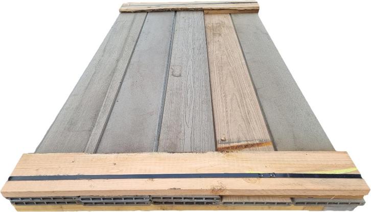 composiet schuttingplanken  met veer en groef  - nr: D41, Tuin en Terras, Palen, Balken en Planken, Nieuw, Planken, 180 tot 250 cm