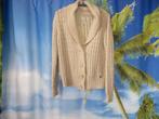 creme vest wolmix 15% alpaca 15% wol mt L Guess Los Angeles, Maat 38/40 (M), Guess, Beige, Ophalen of Verzenden