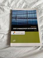 Cost & Management Accounting - Wim Tijhaar, Ophalen of Verzenden, Beta, Nieuw, HBO