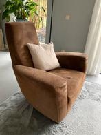 Label van den berg fauteuil LONGA GRATIS, Huis en Inrichting, Fauteuils, Ophalen, Gebruikt, 75 tot 100 cm, Leer
