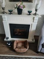 Te koop Schouw met elektrische kachel, Huis en Inrichting, Ophalen, Minder dan 50 cm, Zo goed als nieuw, Minder dan 100 cm