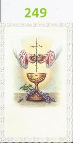 Bp249 prentje breken van het brood, Ophalen of Verzenden, Gebruikt, Kaart of Prent, Christendom | Katholiek