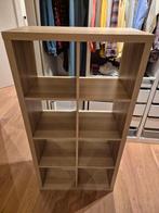 KALLAX Shelving unit, white stained oak effect, Ophalen, Zo goed als nieuw