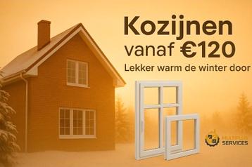 Kunststof & Aluminium Kozijnen – Fabrieksprijzen –2 a 3 week beschikbaar voor biedingen