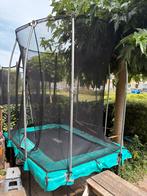 Salta trompoline, Ophalen, Gebruikt