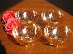 Glazen (bowl)schaaltjes oranje, Ophalen