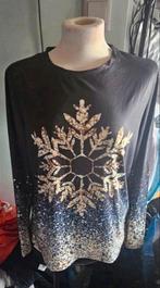 Nieuw winter t-shirt, Zwart, Maat 42/44 (L), Nieuw, Ophalen of Verzenden