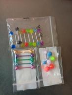 Verschillende NIEUWE piercings!, Ophalen of Verzenden, Nieuw, Staal, Tongpiercing