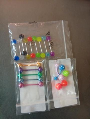 Verschillende NIEUWE piercings! beschikbaar voor biedingen