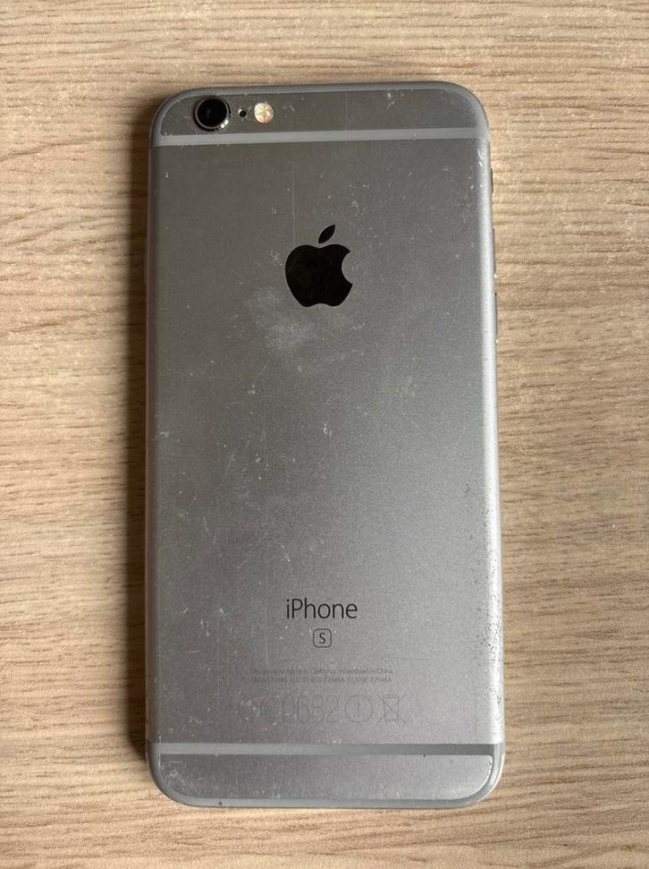 iPhone 6s 64GB grey – batterij 100%, Telecommunicatie, Mobiele telefoons | Toebehoren en Onderdelen, Gebruikt, Apple iPhone, Overige typen