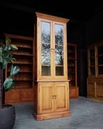 Hoge smalle notariskast | Engels kantoor | Buffetkast #2084, Antiek en Kunst, Antiek | Meubels | Kasten, Ophalen of Verzenden