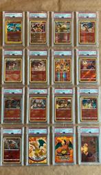 Unieke 16x PSA Charizard Set - Holo/Reverse - 1999-2022, Hobby en Vrije tijd, Verzamelkaartspellen | Pokémon, Ophalen, Zo goed als nieuw