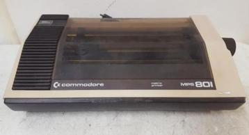 De klassieke Commodore mps801 printer beschikbaar voor biedingen