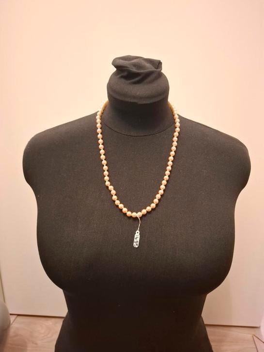 Vintage lydia parels uit majorica parel ketting, Sieraden, Tassen en Uiterlijk, Kettingen, Zo goed als nieuw, Overige materialen