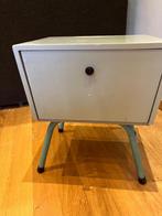 Vintage nachtkastje jaren 50 met klep, Ophalen, Gebruikt, Minder dan 45 cm, Minder dan 55 cm