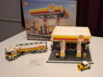 CaDa Shell Station C66026W - Lego Alternatief! beschikbaar voor biedingen