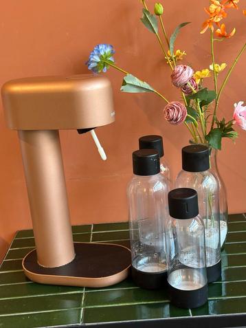 Mysoda Bruiswatertoestel Koper + 4 Flessen beschikbaar voor biedingen
