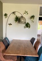 Moderne booglamp staal XL verstelbaar, Ophalen, Zo goed als nieuw, Modern