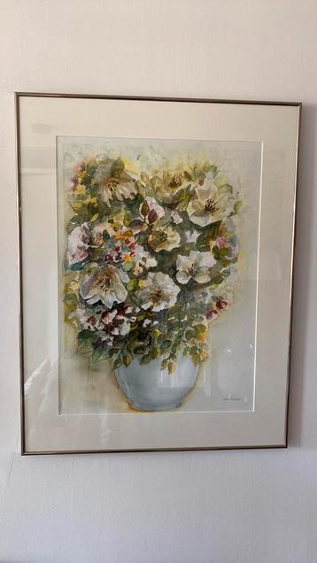 Aquarel van Hans Pullens beschikbaar voor biedingen