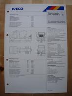 Iveco 150.16 ANW 4x4 Torpedo Technische Specificatie folder, Ophalen, Iveco, Zo goed als nieuw, Overige merken
