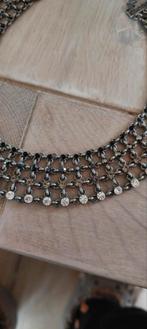 Mooie bling bling ketting, Ophalen of Verzenden, Zilver, Overige materialen