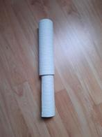 Rol wit structuurbehang, Ophalen of Verzenden, Minder dan 10 m², Wit