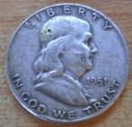 Verenigde Staten, Half Dollar 1951 D - zilver, Ophalen of Verzenden, Noord-Amerika, Losse munt, Zilver