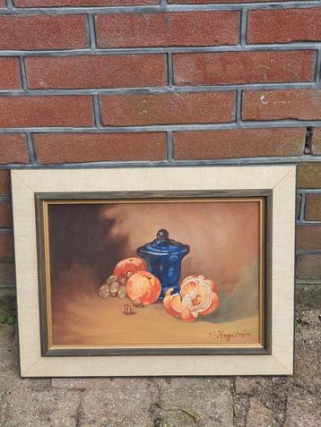 HOLGER HAGSTRÖM (1905-1982) stilleven op doek beschikbaar voor biedingen