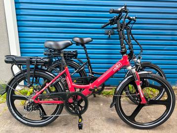 2x Z.G.A.N LACROS S400 XL Elektrische Vouwfietsen - 24 inch beschikbaar voor biedingen