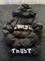 In Gold We Trust – Zwarte Puffer Jas (Heren), Kleding | Heren, Ophalen of Verzenden, Zo goed als nieuw, Zwart