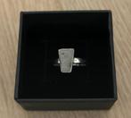 Zilveren Ring met Muonionalusta Meteoriet - Maat 52, Verzenden, Nieuw, Kleiner dan 17, Dame of Heer