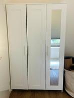Ikea USED Closet - BRIMNES, Huis en Inrichting, Kasten | Kledingkasten, Ophalen, 100 tot 150 cm, White and Mirror, 150 tot 200 cm